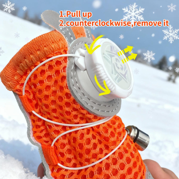 2026 New Glowing Dog Shoes 4PCS LED Light-Up Anti-Slip Paw Protector For Small Medium Dogs Night Safety Visibility Outdoor Shoes