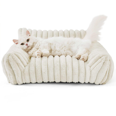 All-Season Pet Sofa Bed with Removable Washable Cover