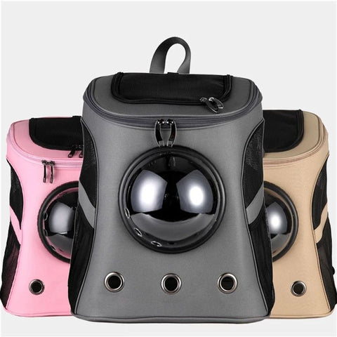 Large Breathable Pet Backpack Carrier for Dogs & Cats