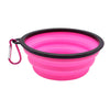 Dog Bowl Pet Collapsible Bowls, 2 Pack, Large, Dog Water Bowls for Cats Dogs, Portable Pet Feeding Watering Dish for Walking Parking Traveling with 2 Carabiners Collapsible Dog Bowls, Travel, Hiking