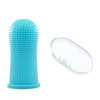 Dog Super Soft pet Finger Toothbrush Teeth Cleaning Breath Care Nontoxic Silicone Tooth Brush Cat dog toothbrush pet products