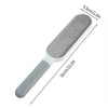Double-Sided Pet Hair Remover, Manual Electrostatic Sticky Lint Brush, for Cat, Clothing, Sofa, Furniture, Carpet Cleaning