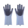 Pet Grooming Cleaning Gloves Dog Cat Bathing Shampoo Glove Scrubber Magic Dishwashing Cleanner Sponge Silicon Hair Removal Glove