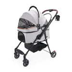 Foldable Pet Stroller For Small Dogs & Cats