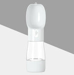 Portable pet water bottle for dogs and cats, ideal for travel and outdoor adventures