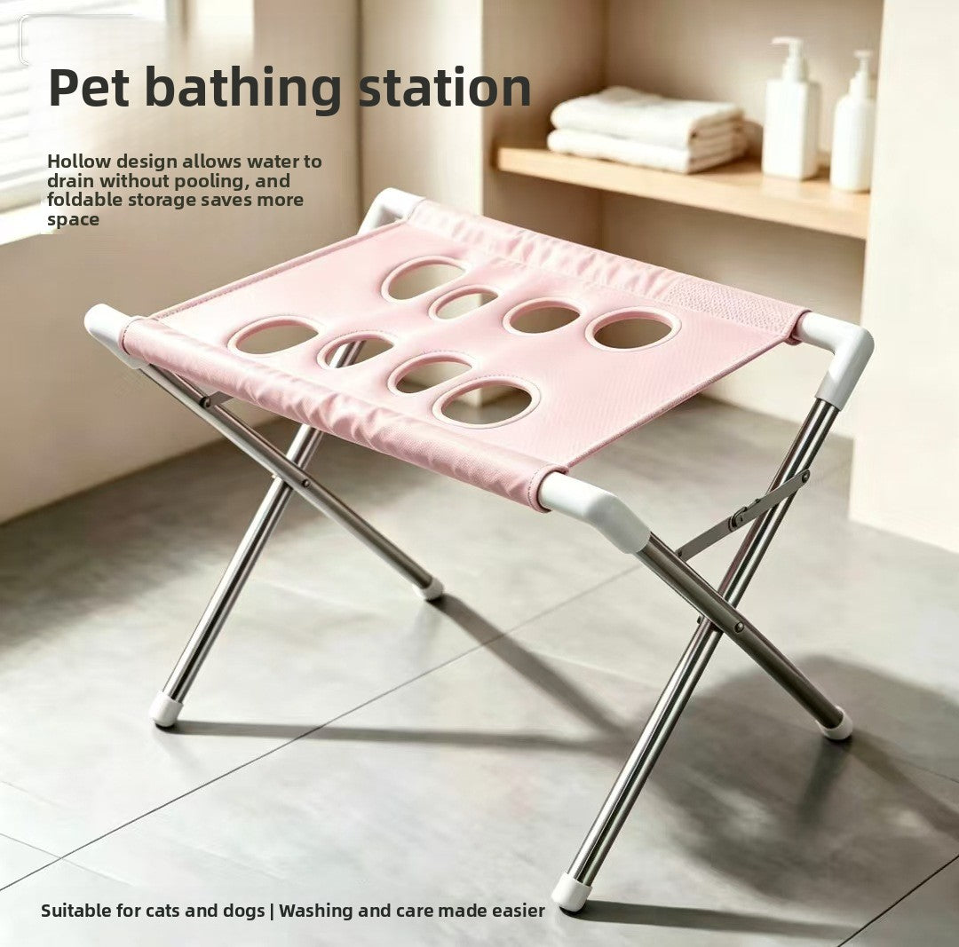 Pet Grooming Hammock | Anti-Scratch Pet Bathing Station, Grooming Holder for Cats & Dogs