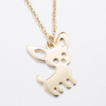 Cute Chihuahua Pet Pendant Necklaces
