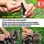 Flea And Tick Prevention For Dogs Cats Rabbits Natural Flea Treatment Home Pest Control Topical Flea Mosquito Repellent For Puppy Kitten 3 Drops For Small And Large Pet