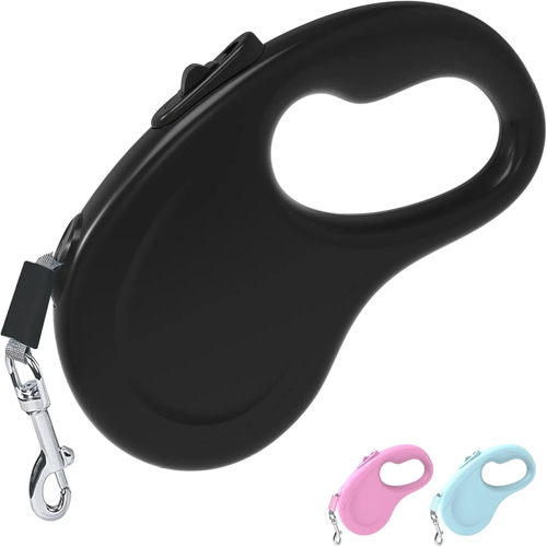 16ft Retractable Leash – Lightweight & Tangle-Free for Dogs & Cats