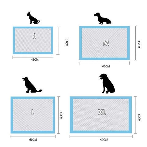 Thickened Pet Training Pee Pads for Dogs & Cats