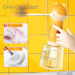 Smart Pet Bath Foam Generator Cat Bubble Maker Automatic Washing Shampoo Foam Machine Pet Grooming Tool
