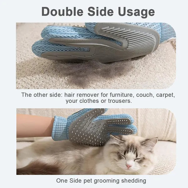 Pet Perfect Grooming Glove: The Ultimate Hair Remover And Massager For Cats And Dogs