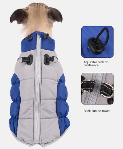 Winter Pet Coat — Thick Warm Reflective Dog Clothing