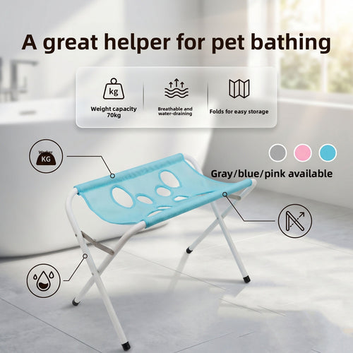 Pet Grooming Hammock | Anti-Scratch Pet Bathing Station, Grooming Holder for Cats & Dogs