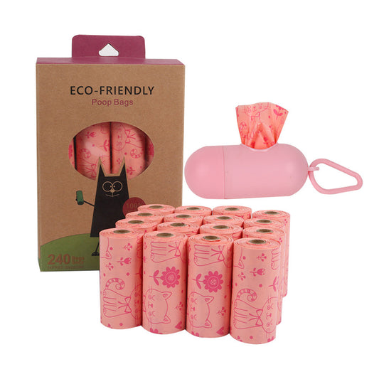 Biodegradable Pet Garbage Bag & Fecal Collection Bags | Eco-Friendly Dispenser