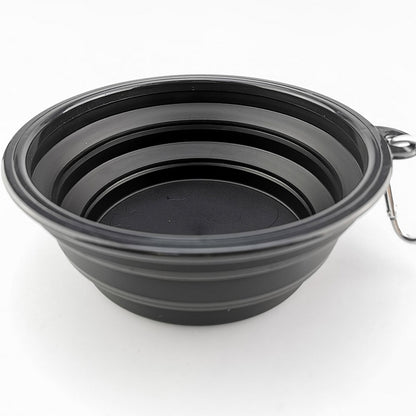 1000ML Pet Bowl Folding Silicone Travel Dog Bowls Walking Portable Water Bowl For Small Medium Dogs Cat Bowls Pet Eating Dishes