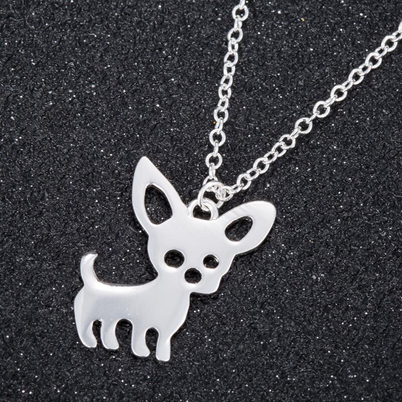 Cute Chihuahua Pet Pendant Necklaces