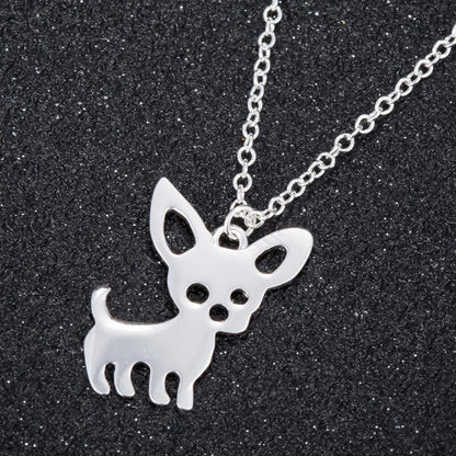 Cute Chihuahua Pet Pendant Necklaces