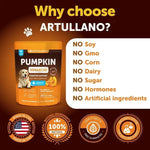 Pumpkin Powder For Dogs Digestive Support 16 OZ Fiber Supplement For Constipation For Gut Healthy Skin Digestion Glands Firm Stool Poop Anti Diarrhea Gas Relief Made In USA