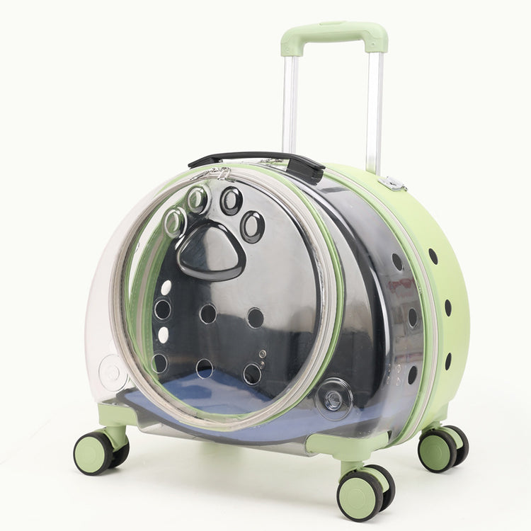 Pet Box Transparent Large Capacity Portable Pet Backpack Space Cabin Dog Luggage