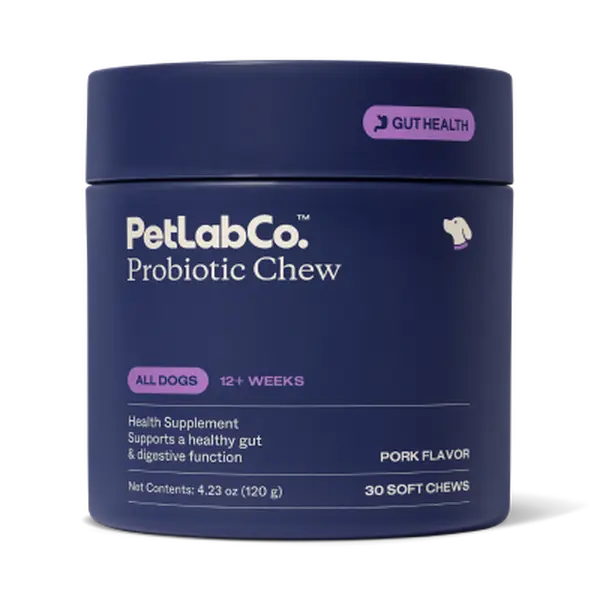 PetLab Co. Probiotics for Dogs Soft Chews for Seasonal Allergies, Gut, and Digestive Health. Vet-Reviewed, Premium-Quality Ingredients - Supplements