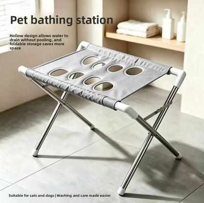 Pet Grooming Hammock | Anti-Scratch Pet Bathing Station, Grooming Holder for Cats & Dogs