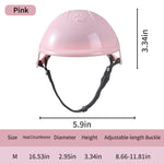 Pet Helmet New Pink Dog Cat Motorcycle Pet Dog Motorbike Sport Outdoor Pet Accessory Headwear