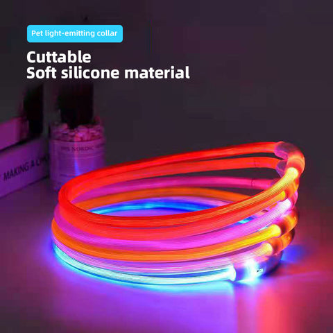 LED Luminous Dog Collar for Night Walks