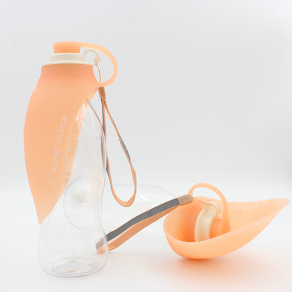 Pet Water Feeder Dog Traveling Cup Large Capacity Outdoor Flip Cup Kettle Pet Supplies