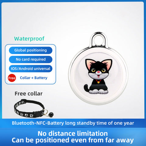 AirTag Pet Collar GPS Tracker for Dogs & Cats
