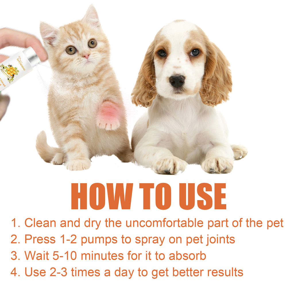 Pet Joint Repair Spray, Relieve Pet Joint Discomfort Muscle Weakness Pet Joint Care Spray