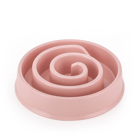 Anti-Slip Slow Feeder Bowl for Dogs & Cats
