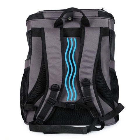 Large Breathable Pet Backpack Carrier for Dogs & Cats