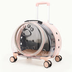 Pet Box Transparent Large Capacity Portable Pet Backpack Space Cabin Dog Luggage