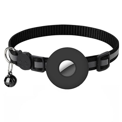 Airtag Cat Collar Airtag Pet Collar With Bell Airtag Reflective Collar