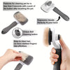 Self-Cleaning Pet Grooming Brush | One-Button Hair Removal | Gentle Massage Comb for Dogs & Cats