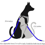 2 Pack Cat DOG PET Safety Seatbelt Car Vehicle Seat Belt Adjustable Harness Lead