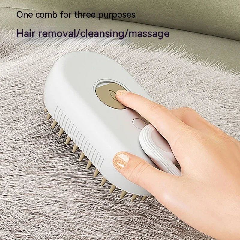 Pet grooming comb for hair removal, cleansing, and massage — ideal for dog and cat care
