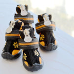 Cozyprint Suede Cotton Shoes For Medium And Large Dogs