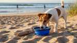 Silicone Foldable Pet Food Water Feeder, Collapsible Travel Bowl for Dog and Cat, Outdoor Portable