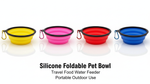 Dog Bowl Pet Collapsible Bowls, 2 Pack, Large, Dog Water Bowls for Cats Dogs, Portable Pet Feeding Watering Dish for Walking Parking Traveling with 2 Carabiners Collapsible Dog Bowls, Travel, Hiking