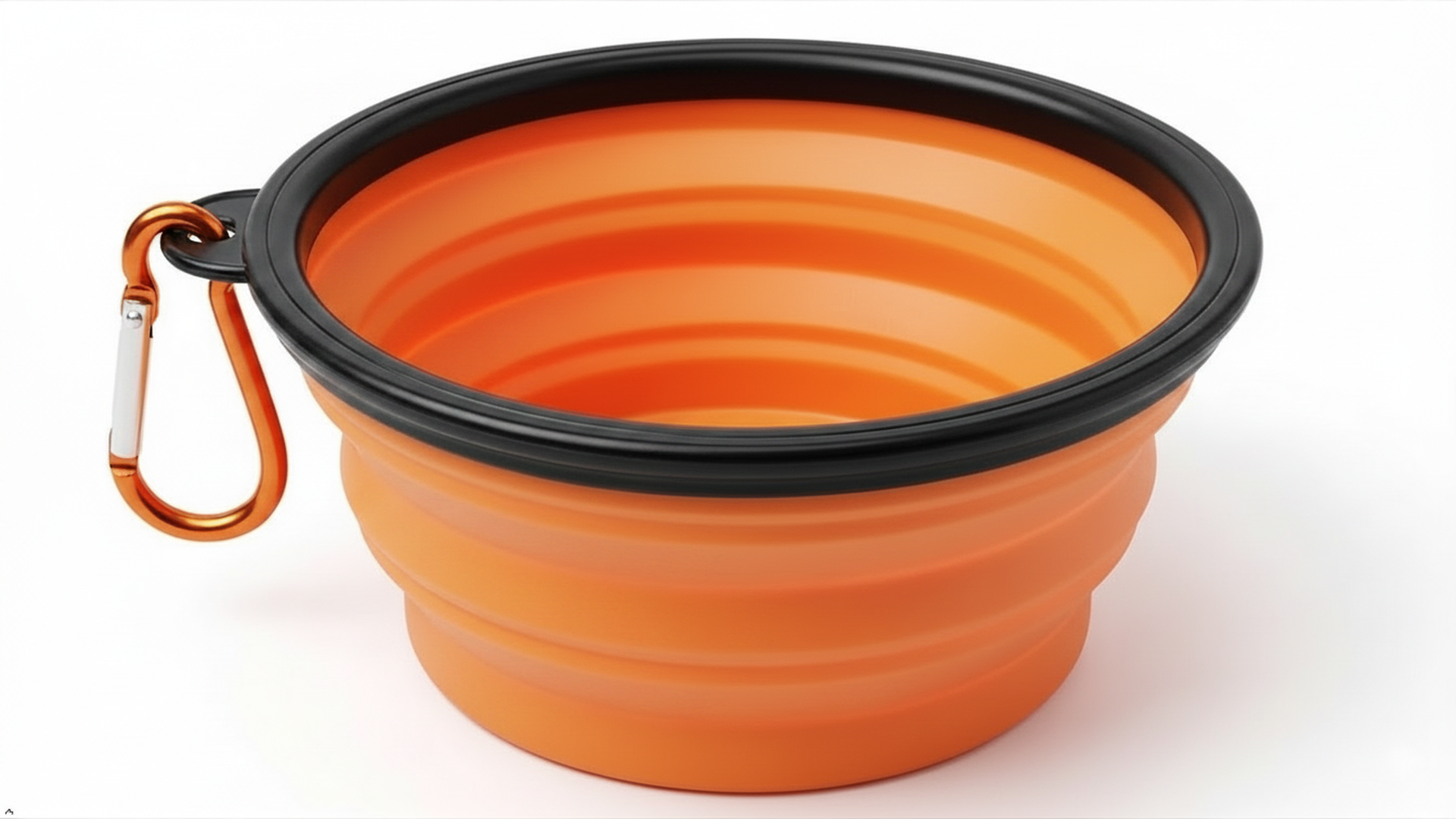 Dog Bowl Pet Collapsible Bowls, 2 Pack, Large, Dog Water Bowls for Cats Dogs, Portable Pet Feeding Watering Dish for Walking Parking Traveling with 2 Carabiners Collapsible Dog Bowls, Travel, Hiking