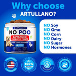 No Poo Chews For Dogs Puppy Coprophagia Stool Eating Deterrent Prevent Dog From Eating Poop Stop Eating Poop Treats With Probiotics & Enzymes Immune Digestive Gut Health Support Supplement
