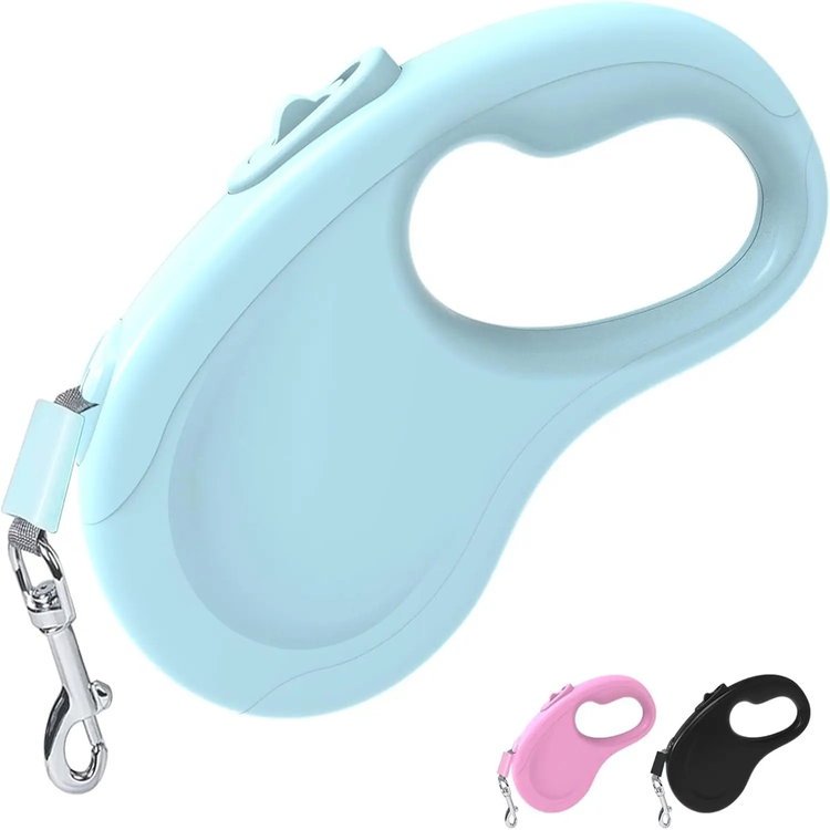16ft Retractable Leash – Lightweight & Tangle-Free for Dogs & Cats