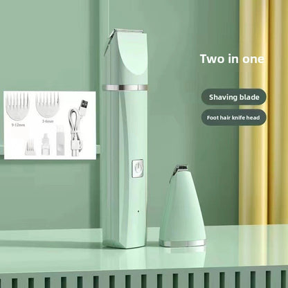 4-in-1 Electric Pet Grooming Kit | Nail Trimmer, Hair Remover, USB Rechargeable