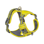 Explosive Red Adventure Dog Harness - Ultimate Safety And Comfort For Large Dogs
