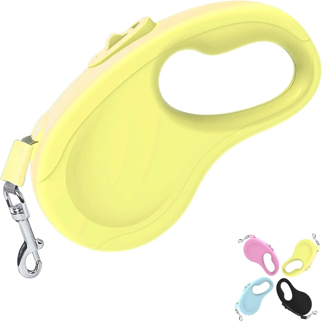 16ft Retractable Leash – Lightweight & Tangle-Free for Dogs & Cats