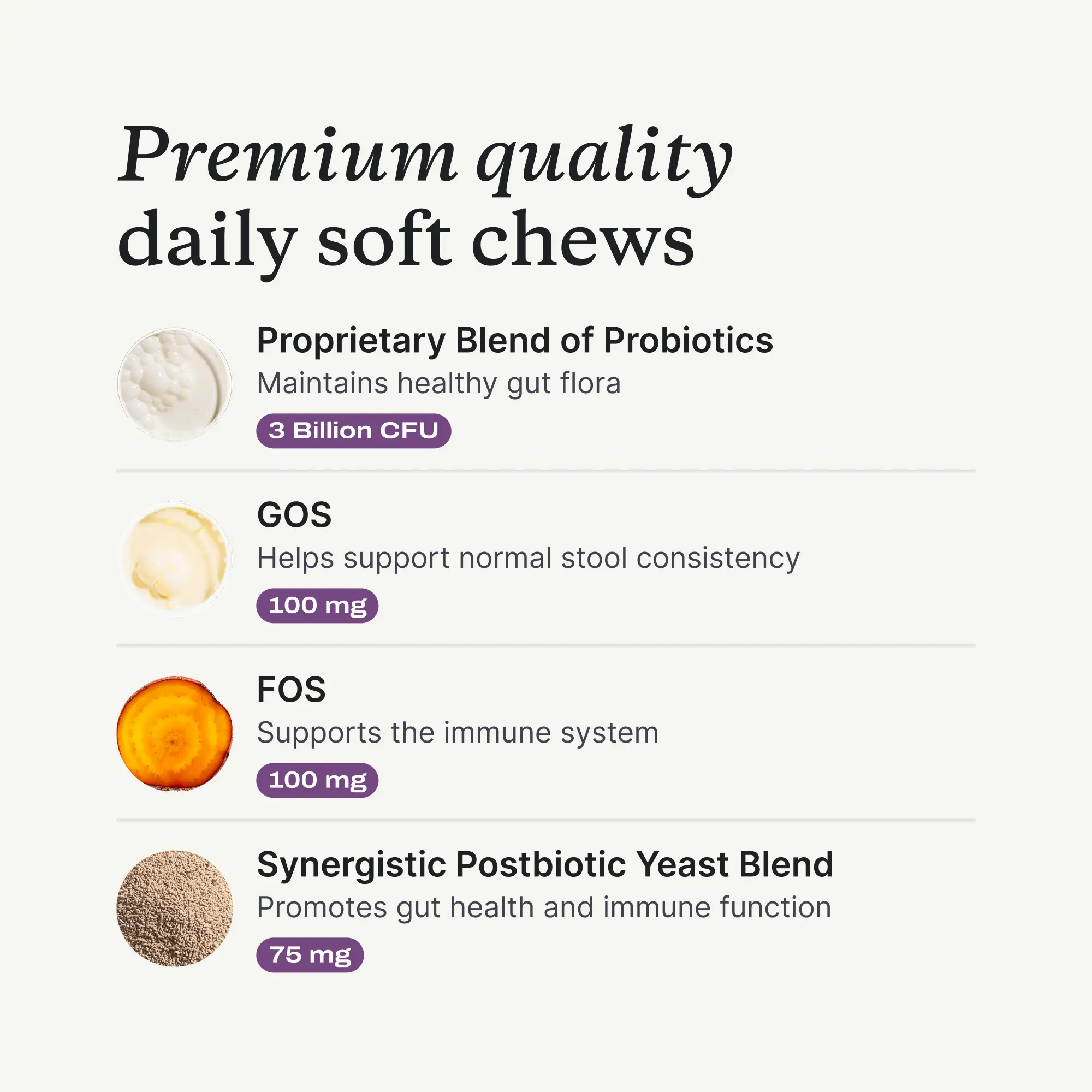 PetLab Co. Probiotics for Dogs Soft Chews for Seasonal Allergies, Gut, and Digestive Health. Vet-Reviewed, Premium-Quality Ingredients - Supplements