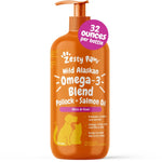Zesty Paws Wild Alaskan Salmon Oil with EPA & DHA, nourishing Omega-3 Fish Oil blend for Dogs & Cats, Healthy Skin & Coat