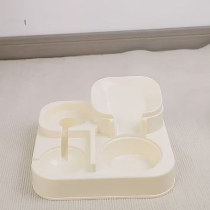 2-in-1 Automatic Pet Feeder & Water Dispenser